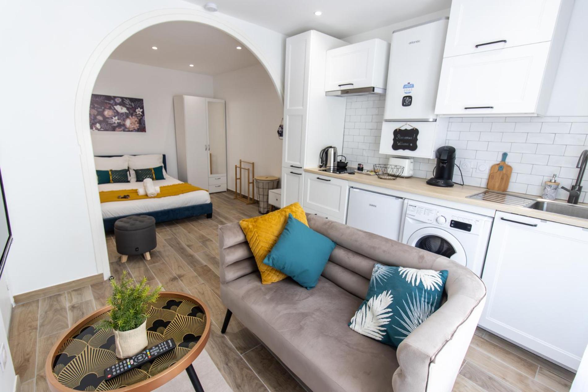 Ferienwohnung Charmant Studio Climatise 'Alma 1' - Beziers Centre - Wifi Fibre - Netflix Exterior foto